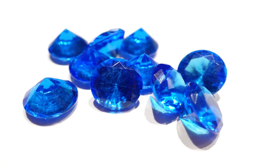 Acrylic Blue Gems