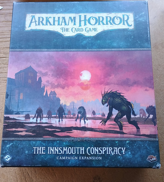 DAMAGED Arkham Horror the Card Game Innsmouth Conspiracy Campaign Expansion