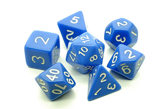 Blue LegendDice Opaque Dice Set