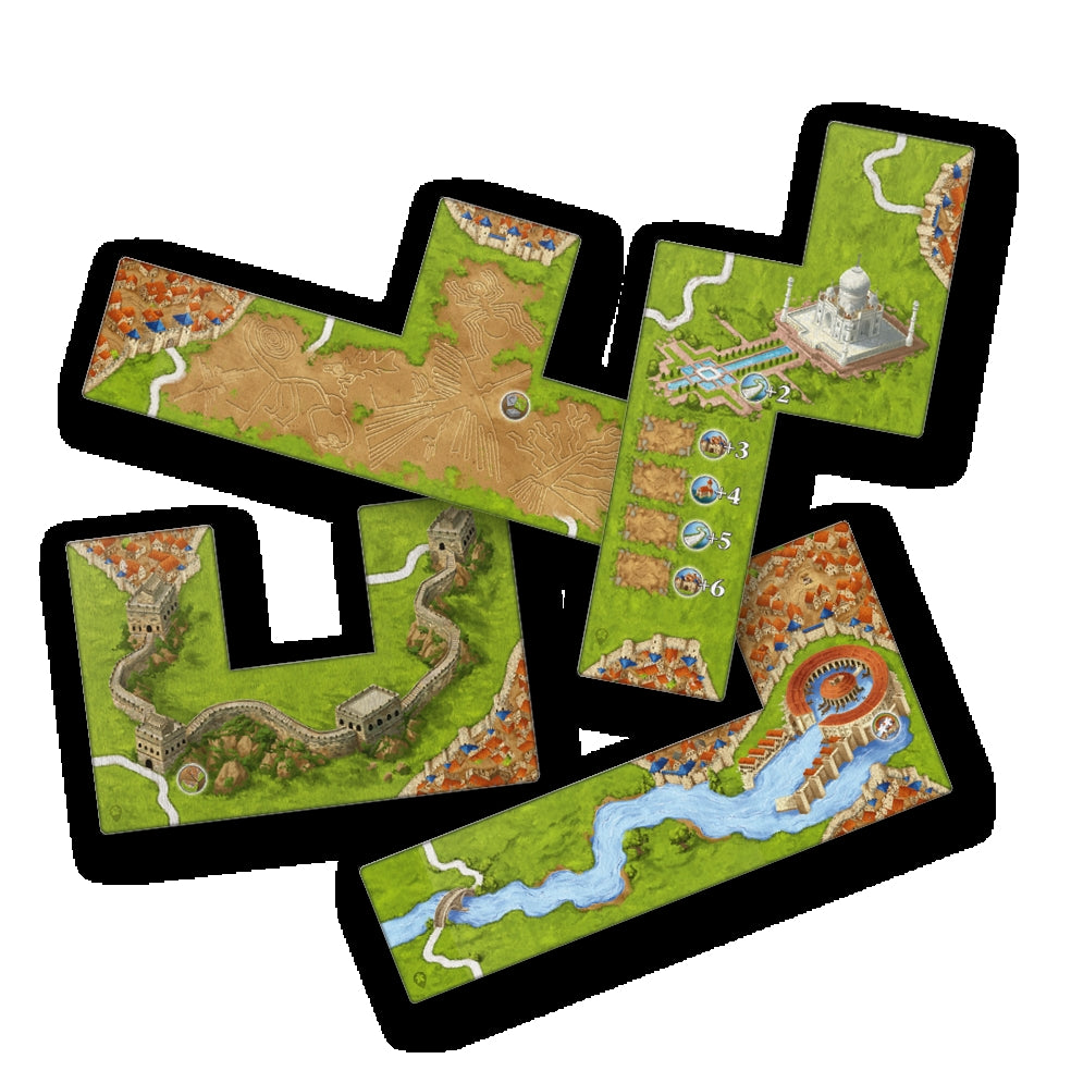 Carcassonne 3.0 The Wonders of Humanity Set 3