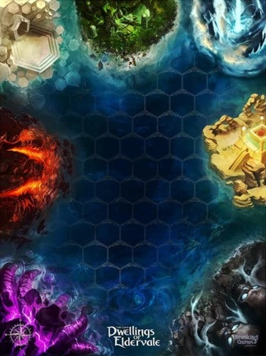 Dwellings Of Eldervale Board Game: Playmat
