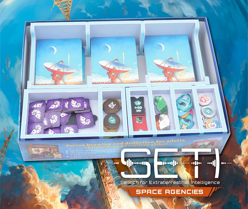 Folded Space SETI: Space Agencies Colour Insert