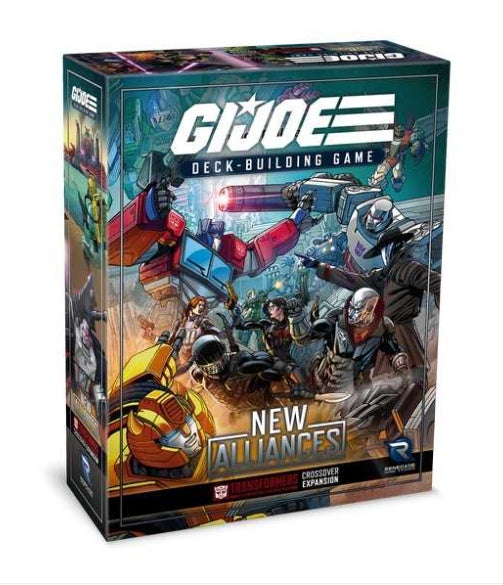 G.I. JOE Deck-Building Game New Alliances: A Transformers Crossover Expansion