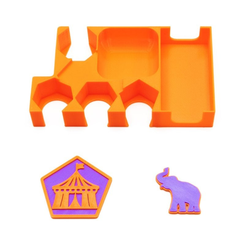 Insert, First Player Marker & Active Number Reminder Token for Scout - 3 Pieces
