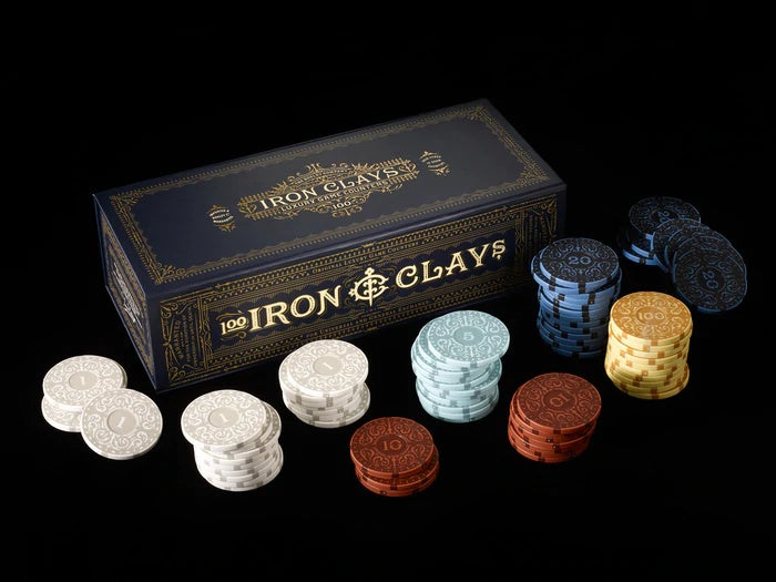 【新品未開封】Iron Clays 100枚 アイアンクレイ ボードゲーム Iron Clays 100 – Board Game Extras