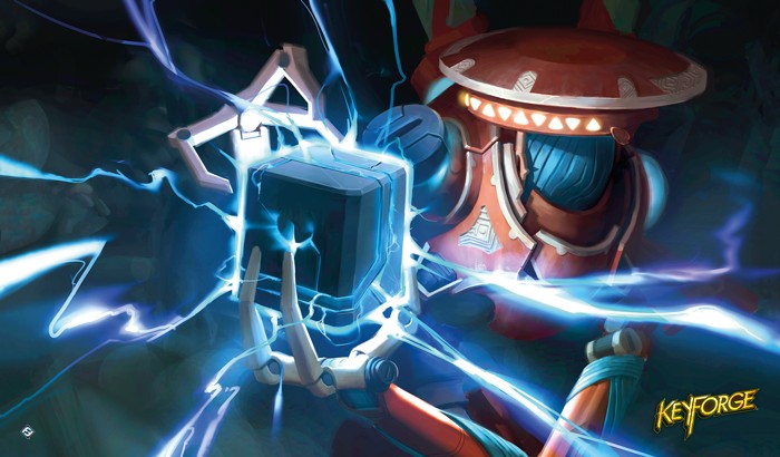 Keyforge Positron Bolt Playmat