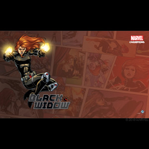 Marvel Champions Black Widow Game Mat