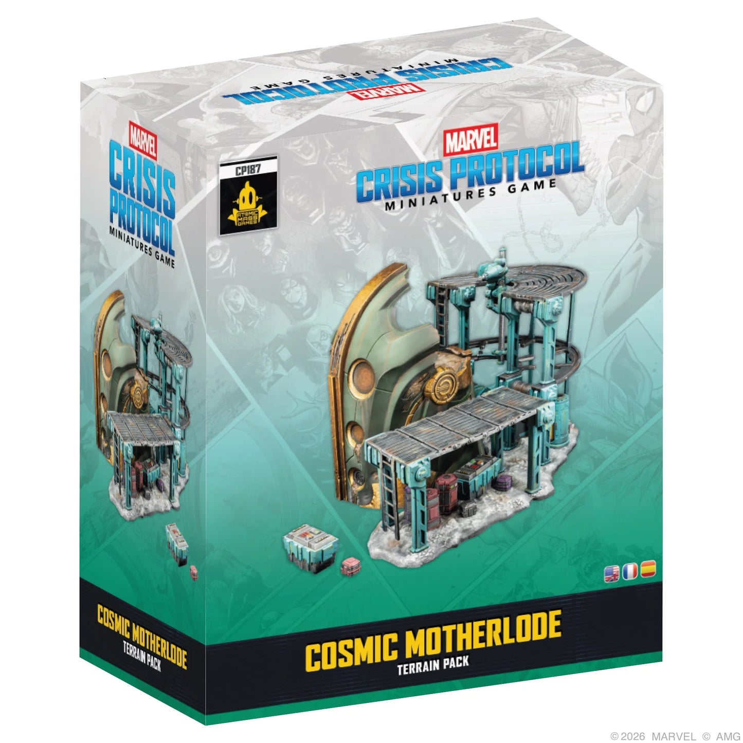 Marvel Crisis Protocol Cosmic Motherlode Terrain Pack