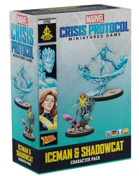 Marvel Crisis Protocol Iceman and Shadowcat