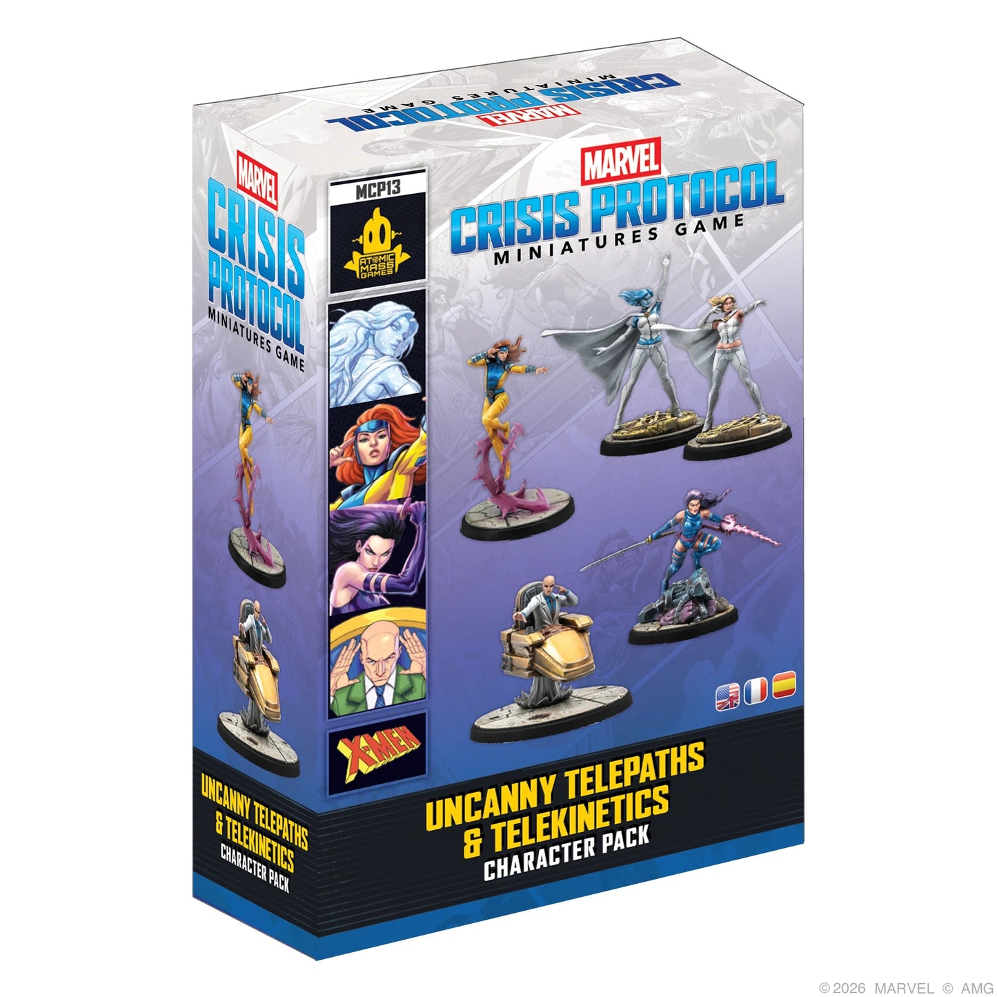 Marvel Crisis Protocol Uncanny Telepaths and Telekinetics character pack