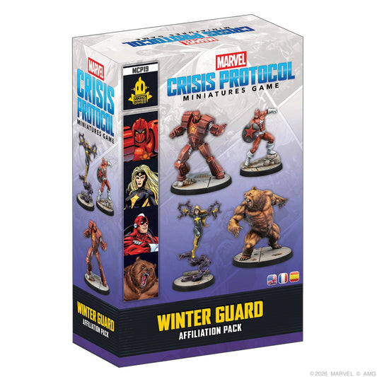 Marvel Crisis Protocol Winter Guard Affiliation Pack