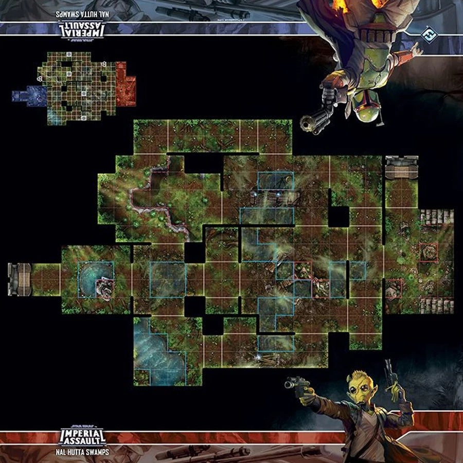 Nal Hutta Swamps Skirmish Map  for Star Wars Imperial Assault