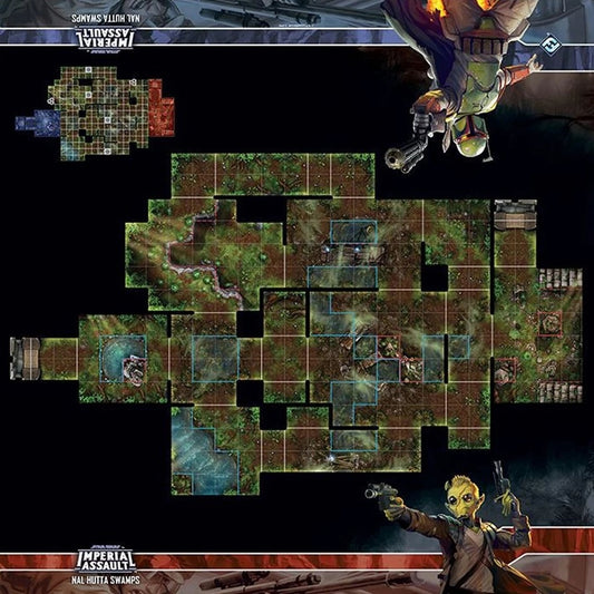 Nal Hutta Swamps Skirmish Map  for Star Wars Imperial Assault