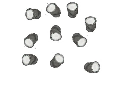 Realistic milk pail token