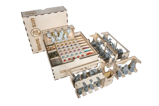 The Broken Token Rising Sun: Daimyo Collection Crate and Organizer