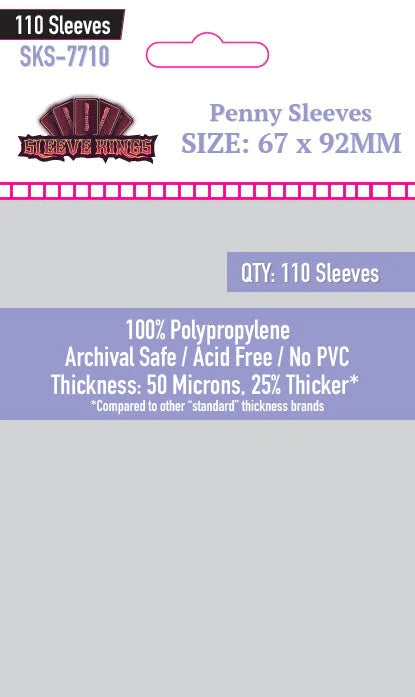Sleeve Kings Penny Sleeves