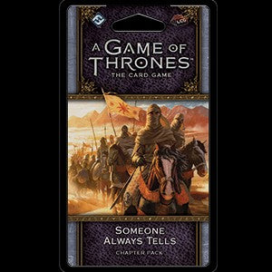 Someone Always Tells Chapter pack for A Game of Thrones LCG 2nd edition
