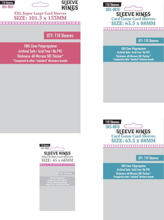 "Spirit Island" Compatible Sleeve Kings Bundle(8803 X 1 + 8810 X 2 + 8832 X 1)