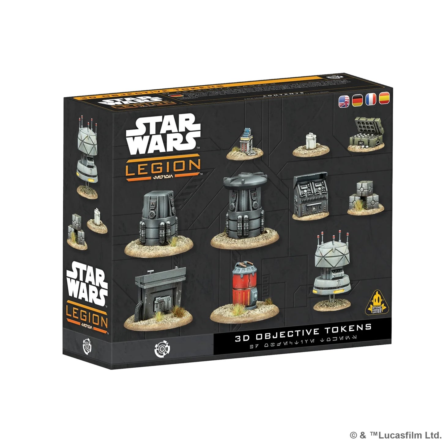 Star Wars Legion 3D Objective Tokens