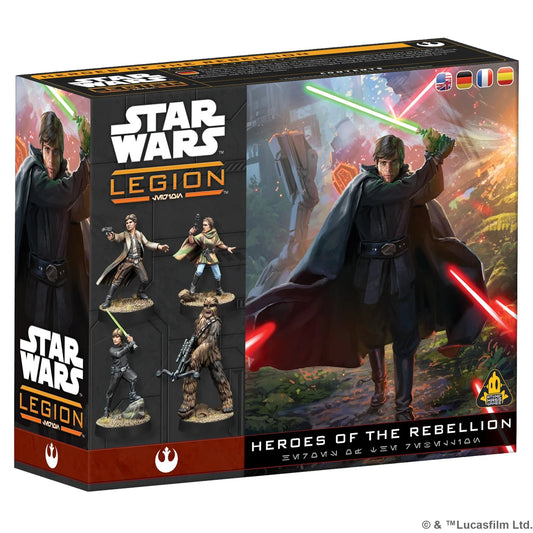 Star Wars Legion Heroes of the Rebellion Character Pack