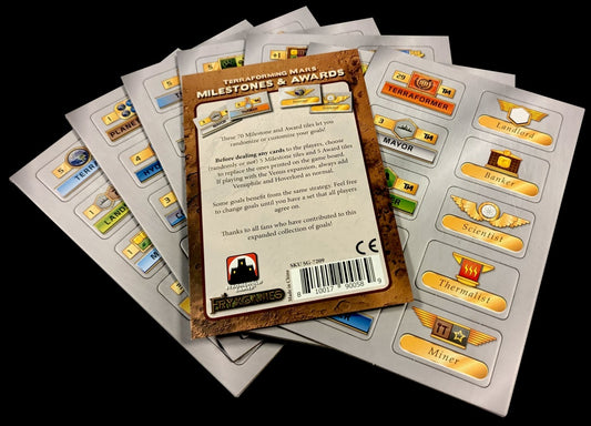 Terraforming Mars: Milestones and Awards