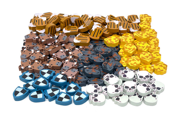 Wooden Token Sets for Games