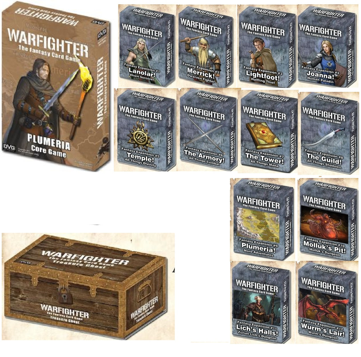 Warfighter Fantasy All In Package now includes 13-15 as well