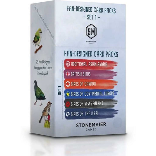 Wingspan Fan Designed Pack: Set 1 Display