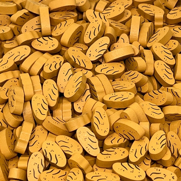 Wooden Food Tokens