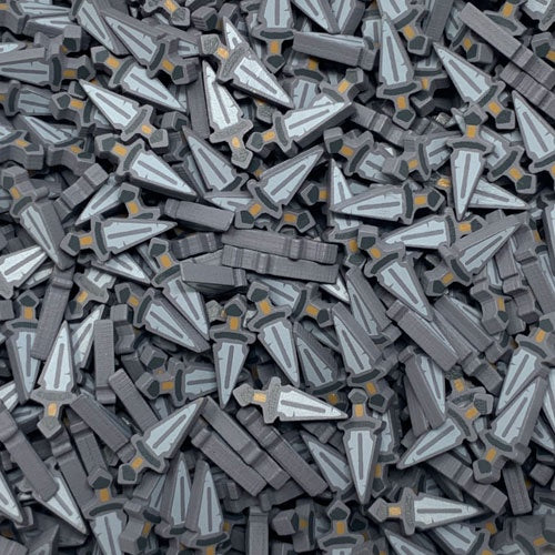 Wooden Weapon Tokens