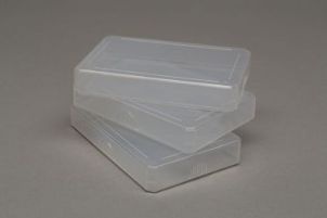 3 Plastic boxes for cards