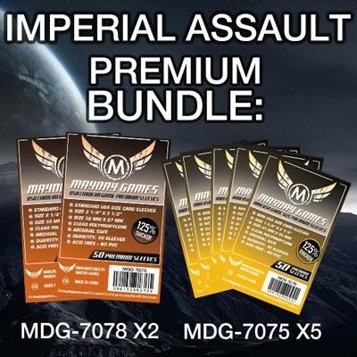 350 Premium sleeves for Star Wars Imperial Assault