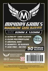 50 Mayday Games Premium Black Backed Large Sized Card Sleeves #3: 80x120mm for Dixit