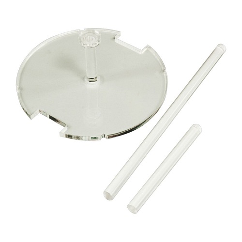 70mm Circular HD Flight Stand Kit Compatible with SW: Legion, 3mm Clear