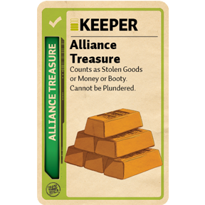 Alliance Treasure Promo for Firefly Fluxx