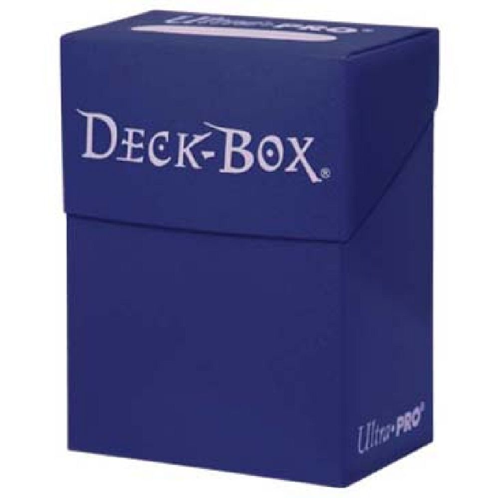 Blue deck box for LCG cards