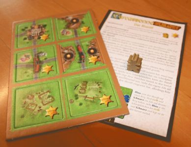 Carcassonne Gold Rush Mini: Sherriff in German