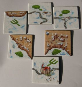 Carcassonne Winter Edition Mini: Corncircles in German