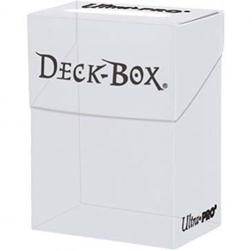 Clear deck box for LCG cards or tokens