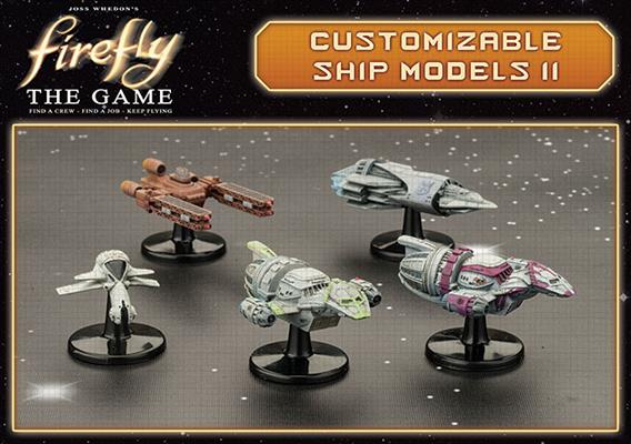 Firefly Board Game Resin Ships set 2