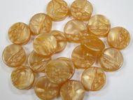 Gold Marbleized Plastic Disc