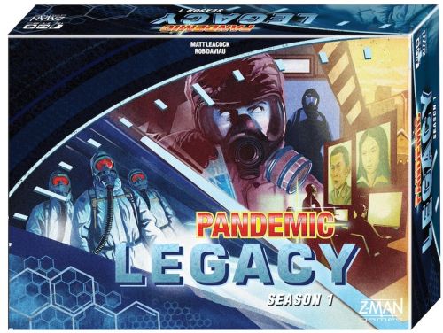 Pandemic board game Legacy season 1 blue