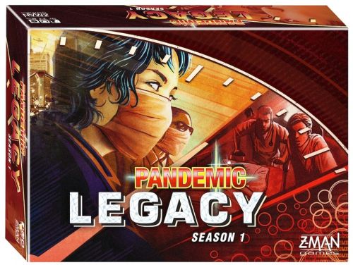 Pandemic board game Legacy season 1 red