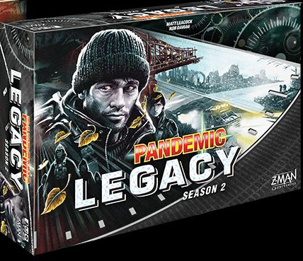 Pandemic board game Legacy season 2 black