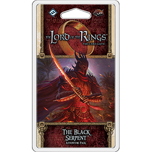 The Black Serpent Adventure Pack for Lord of the Rings LCG