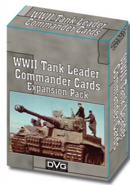Tiger Leader and Sherman Leader Enemy Commander Cards