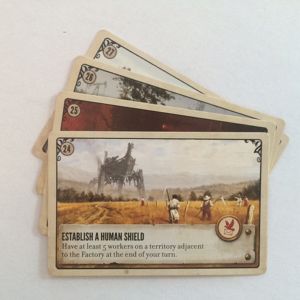 Scythe Promo Pack #3 - 4 Promo Objective Cards