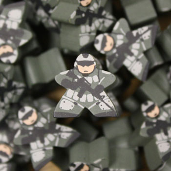 Soldier Character megameeples