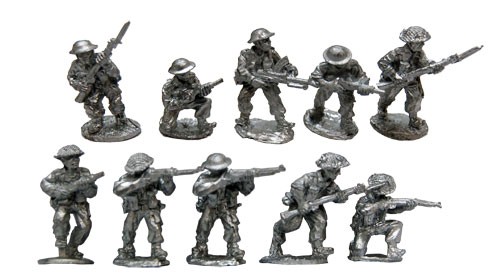 Warfighter World War II: UK Metal Soldier Miniatures