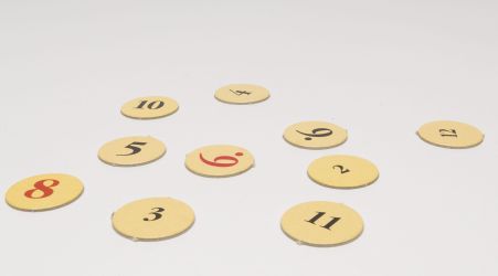 Numbered tokens